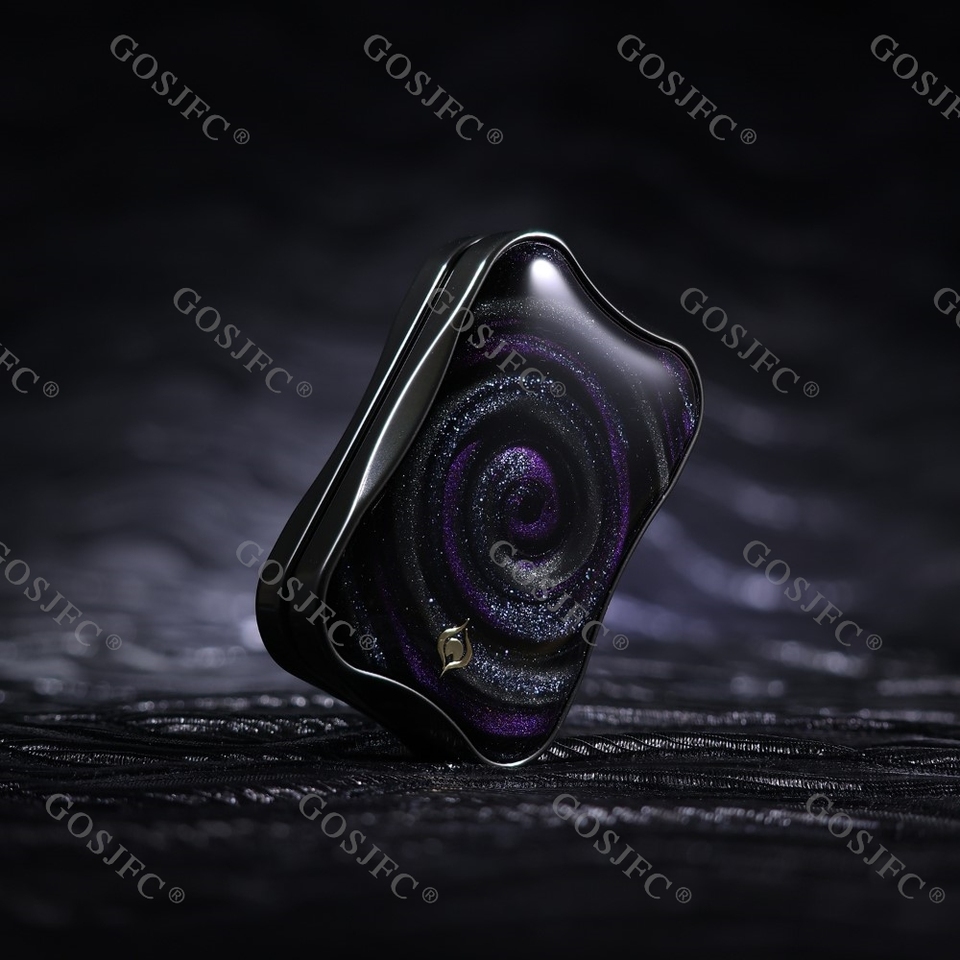 ストックピーコック EDC スリムジルコニウム 無制限プッシュスライダー